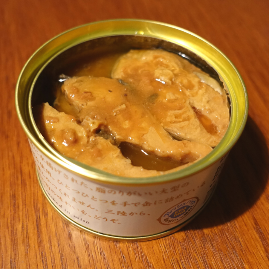 木の屋石巻水産さんのさば缶